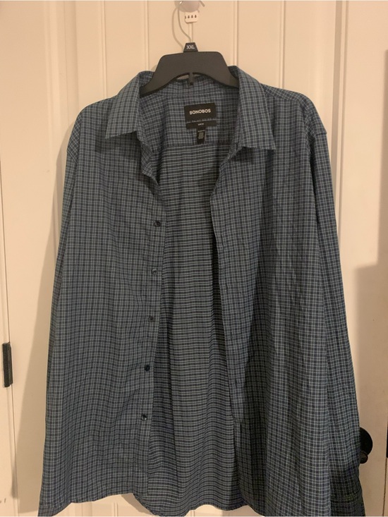 Bonobos Other - Bonobos Blue Mini-Plaid Button-Down Shirt